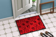Load image into Gallery viewer, Day of the Dead Orange Doormat - 24x36 Decorative Floor Mat – Indoor/Outdoor Rug with Artistic Flair BB5119JMAT