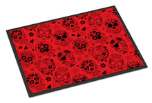 Load image into Gallery viewer, Day of the Dead Orange Doormat - 18x27 Decorative Floor Mat – Indoor/Outdoor Rug with Artistic Flair BB5119MAT