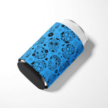 Load image into Gallery viewer, Day of the Dead Red Can or Bottle Hugger BB5120CC