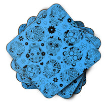 Load image into Gallery viewer, Day of the Dead Red Foam Coaster  BB5120FC