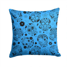 Load image into Gallery viewer, Day of the Dead Red Throw Pillow - 14x14 Decorative Pillow – Art for Your Home &amp; Patio BB5120PW1414