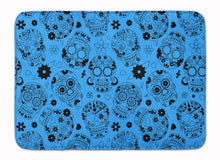 Load image into Gallery viewer, Day of the Dead Red Machine Washable Memory Foam Mat BB5120RUG