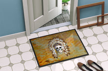 Load image into Gallery viewer, Day of the Dead Indian Skull Doormat - 24x36 Decorative Floor Mat – Indoor/Outdoor Rug with Artistic Flair BB5121JMAT