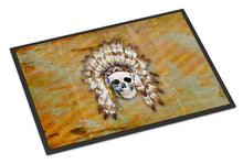 Load image into Gallery viewer, Day of the Dead Indian Skull Doormat - 24x36 Decorative Floor Mat – Indoor/Outdoor Rug with Artistic Flair BB5121JMAT