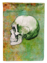Load image into Gallery viewer, Day of the Dead Green Skull Garden Flag - Outdoor Decorative Yard Flag BB5122GF