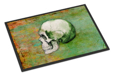 Load image into Gallery viewer, Day of the Dead Green Skull Doormat - 24x36 Decorative Floor Mat – Indoor/Outdoor Rug with Artistic Flair BB5122JMAT