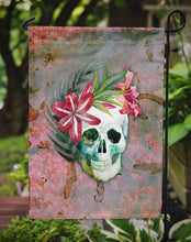 Load image into Gallery viewer, Day of the Dead Skull Flowers Garden Flag - Outdoor Decorative Yard Flag BB5125GF
