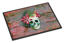 Load image into Gallery viewer, Day of the Dead Skull Flowers Doormat - 18x27 Decorative Floor Mat – Indoor/Outdoor Rug with Artistic Flair BB5125MAT