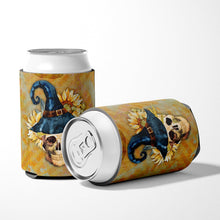 Load image into Gallery viewer, Day of the Dead Witch Skull  Can or Bottle Hugger BB5126CC