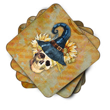 Load image into Gallery viewer, Day of the Dead Witch Skull  Foam Coaster  BB5126FC