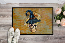 Load image into Gallery viewer, Day of the Dead Witch Skull  Doormat - 24x36 Decorative Floor Mat – Indoor/Outdoor Rug with Artistic Flair BB5126JMAT