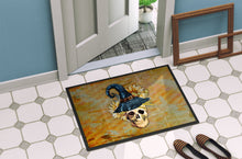 Load image into Gallery viewer, Day of the Dead Witch Skull  Doormat - 24x36 Decorative Floor Mat – Indoor/Outdoor Rug with Artistic Flair BB5126JMAT