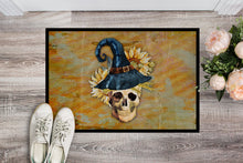Load image into Gallery viewer, Day of the Dead Witch Skull  Doormat - 18x27 Decorative Floor Mat – Indoor/Outdoor Rug with Artistic Flair BB5126MAT
