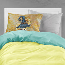 Load image into Gallery viewer, Day of the Dead Witch Skull  Fabric Standard Pillowcase – Artistic Decorative Front, White Back BB5126PILLOWCASE