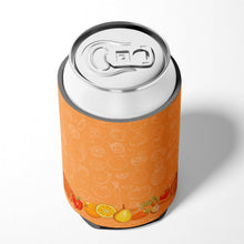 Load image into Gallery viewer, Fruits and Vegetables in Orange Can or Bottle Hugger BB5131CC