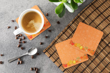 Load image into Gallery viewer, Fruits and Vegetables in Orange Foam Coaster  BB5131FC