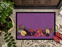 Load image into Gallery viewer, Fruits and Vegetables in Purple Doormat - 24x36 Decorative Floor Mat – Indoor/Outdoor Rug with Artistic Flair BB5132JMAT