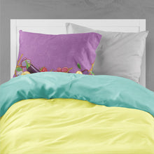 Load image into Gallery viewer, Fruits and Vegetables in Purple Fabric Standard Pillowcase – Artistic Decorative Front, White Back BB5132PILLOWCASE