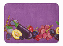 Load image into Gallery viewer, Fruits and Vegetables in Purple Machine Washable Memory Foam Mat BB5132RUG