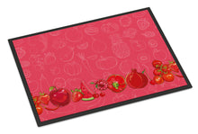 Load image into Gallery viewer, Fruits and Vegetables in Red Doormat - 24x36 Decorative Floor Mat – Indoor/Outdoor Rug with Artistic Flair BB5133JMAT