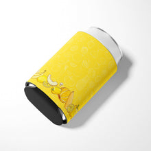 Load image into Gallery viewer, Fruits and Vegetables in Yellow Can or Bottle Hugger BB5134CC
