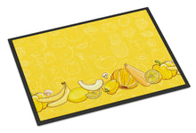 Load image into Gallery viewer, Fruits and Vegetables in Yellow Doormat - 24x36 Decorative Floor Mat – Indoor/Outdoor Rug with Artistic Flair BB5134JMAT