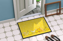Load image into Gallery viewer, Fruits and Vegetables in Yellow Doormat - 18x27 Decorative Floor Mat – Indoor/Outdoor Rug with Artistic Flair BB5134MAT
