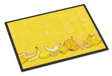 Load image into Gallery viewer, Fruits and Vegetables in Yellow Doormat - 18x27 Decorative Floor Mat – Indoor/Outdoor Rug with Artistic Flair BB5134MAT