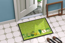 Load image into Gallery viewer, Fruits and Vegetables in Green Doormat - 24x36 Decorative Floor Mat – Indoor/Outdoor Rug with Artistic Flair BB5135JMAT