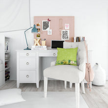 Load image into Gallery viewer, Fruits and Vegetables in Green Throw Pillow - 14x14 Decorative Pillow – Art for Your Home &amp; Patio BB5135PW1414