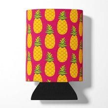 Load image into Gallery viewer, Pineapples on Pink Can or Bottle Hugger BB5136CC