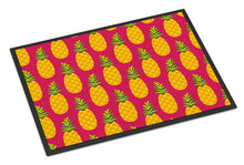 Load image into Gallery viewer, Pineapples on Pink Doormat - 24x36 Decorative Floor Mat – Indoor/Outdoor Rug with Artistic Flair BB5136JMAT
