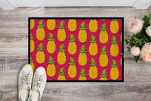 Load image into Gallery viewer, Pineapples on Pink Doormat - 18x27 Decorative Floor Mat – Indoor/Outdoor Rug with Artistic Flair BB5136MAT