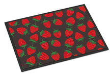 Load image into Gallery viewer, Strawberries on Gray Doormat - 18x27 Decorative Floor Mat – Indoor/Outdoor Rug with Artistic Flair BB5137MAT