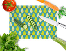 Load image into Gallery viewer, Pears on Green Glass Cutting Boards – Durable, Decorative Kitchen Art Large BB5138LCB
