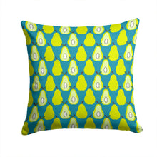 Load image into Gallery viewer, Pears on Green Throw Pillow - 14x14 Decorative Pillow – Art for Your Home &amp; Patio BB5138PW1414