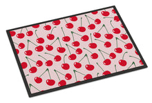 Load image into Gallery viewer, Cherries on Pink Doormat - 18x27 Decorative Floor Mat – Indoor/Outdoor Rug with Artistic Flair BB5139MAT