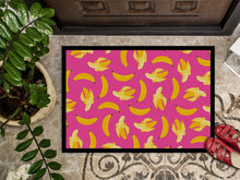 Load image into Gallery viewer, Bananas on Pink Doormat - 18x27 Decorative Floor Mat – Indoor/Outdoor Rug with Artistic Flair BB5140MAT