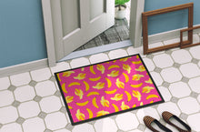Load image into Gallery viewer, Bananas on Pink Doormat - 18x27 Decorative Floor Mat – Indoor/Outdoor Rug with Artistic Flair BB5140MAT