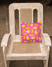 Load image into Gallery viewer, Bananas on Pink Fabric Decorative Pillow BB5140PW1818