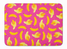 Load image into Gallery viewer, Bananas on Pink Machine Washable Memory Foam Mat BB5140RUG