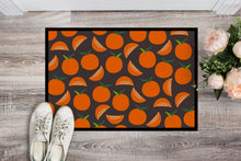 Load image into Gallery viewer, Oranges on Gray Doormat - 24x36 Decorative Floor Mat – Indoor/Outdoor Rug with Artistic Flair BB5142JMAT