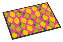Load image into Gallery viewer, Lemons and Limes on Pink Doormat - 18x27 Decorative Floor Mat – Indoor/Outdoor Rug with Artistic Flair BB5143MAT