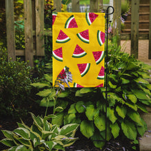 Load image into Gallery viewer, Watermelon on Yellow Garden Flag - Outdoor Decorative Yard Flag BB5144GF