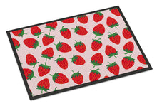 Load image into Gallery viewer, Strawberries on Pink Doormat - 24x36 Decorative Floor Mat – Indoor/Outdoor Rug with Artistic Flair BB5146JMAT