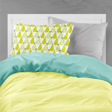 Load image into Gallery viewer, Pears on White Fabric Standard Pillowcase – Artistic Decorative Front, White Back BB5147PILLOWCASE