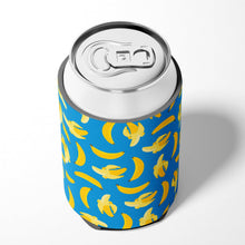 Load image into Gallery viewer, Bananas on Blue Can or Bottle Hugger BB5149CC