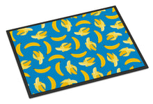 Load image into Gallery viewer, Bananas on Blue Doormat - 24x36 Decorative Floor Mat – Indoor/Outdoor Rug with Artistic Flair BB5149JMAT