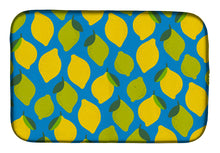 Load image into Gallery viewer, Lemons and Limes Dish Drying Mat – Absorbent, Artistic Kitchen Essentials BB5150DDM