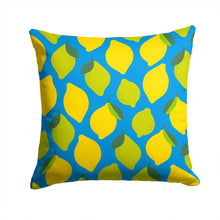Load image into Gallery viewer, Lemons and Limes Throw Pillow - 14x14 Decorative Pillow – Art for Your Home &amp; Patio BB5150PW1414